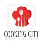 Logo cooking city atelier culinaire